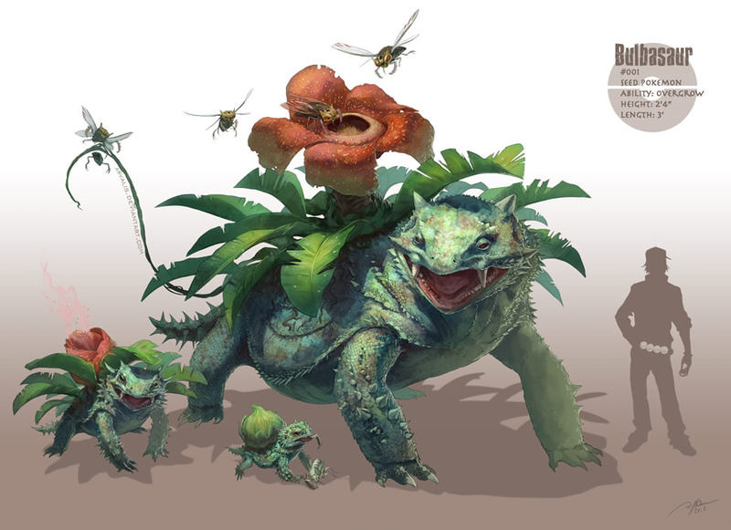 Illustration for article titled Pokémon se merece un juego con criaturas ultrarrealistas como estas